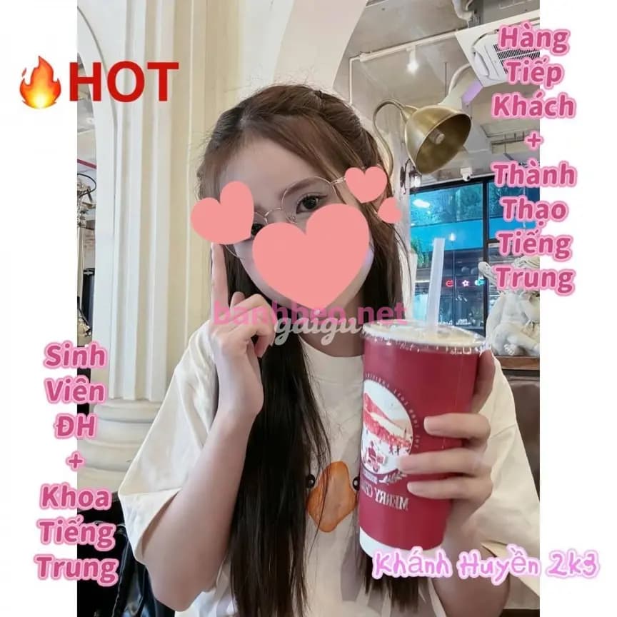 ⭐VIP KHÁNH HUYỀN ĐẠI HỌC DU LỊCH, SINH VIÊN NĂM NHẤT SIÊU XINH